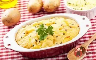 Картопляний Гратен З Сиром, Французькою