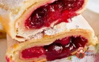 Австрійський Штрудель Із Вишнями
