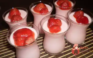 Сметанний Десерт Із Порошковим Желе