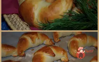 Рогаліки З Сиром Фета Та Зеленню