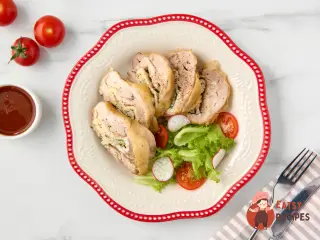 Крок 9: Рулет з курячого окорока