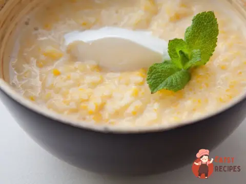 Рисова каша з гарбузом та маскарпоне