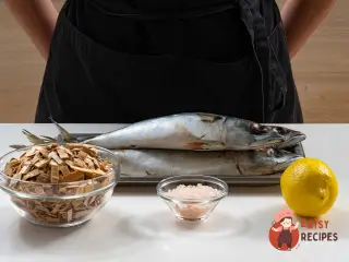 Крок 1: Копчена скумбрія на мангалі