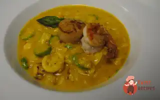 Різотто З Морепродуктами Та Спаржею