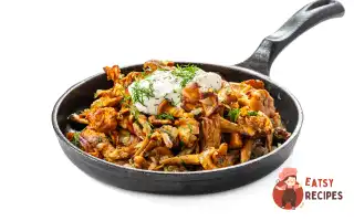 Лисички На Сковороді