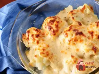 Смажена цвітна капуста з бальзамічним оцтом та пармезаном