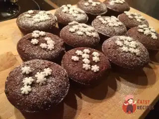 Маффіни шоколадні з крихтою