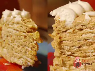 Торт з безе та горіхами