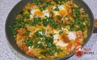 Шакшука На Сковороді З Кабачками