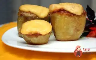 Фарширована Шинкою Та Сиром Картопля