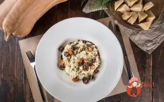 Різотто З Яловичими Щічками Та Запеченим Гарбузом