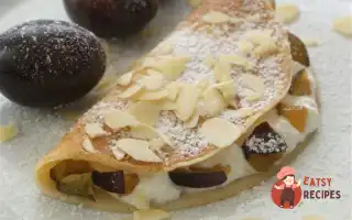 Млинці З Сиром Та Сливою