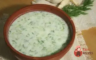 Холодний Овочевий Суп Із Кефіром