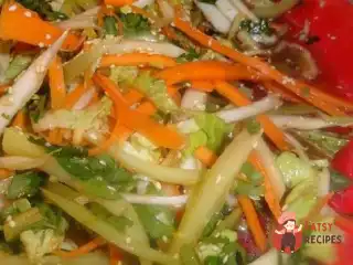 Салат овочевий мікс з азіатською заправкою