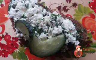 Бутерброд Із Сільським Сиром