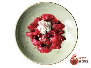 Вареники з вишнею та чебрецем