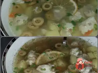 Рибний суп із сибасу