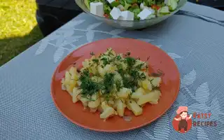 Смажена Картопля З Часником І Зеленню