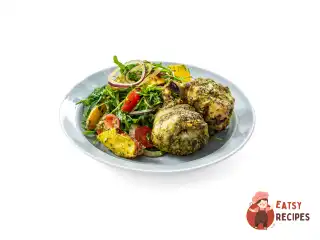 Курка запечена з песто