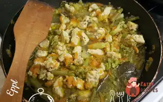 Біле Рагу З Курячим Філе