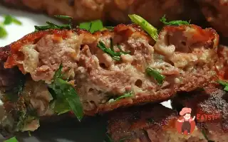 Рубані Печінкові Котлети Із Зеленню