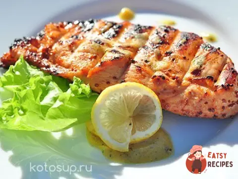 Куряче філе в лимонному маринаді з каррі