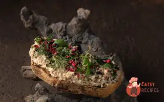 Паштет З Печінки Тріски Та Качиного Яйця Із Зеленою Цибулею