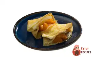 Млинці З Мандариновим Мармеладом, Маскарпоне Та Згущеним Молоком
