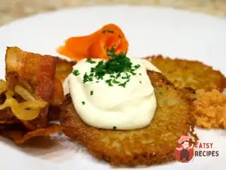 Драники з сиром та часником