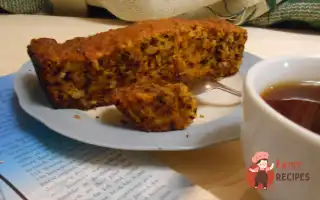 Морквяний Пиріг З Горіхами
