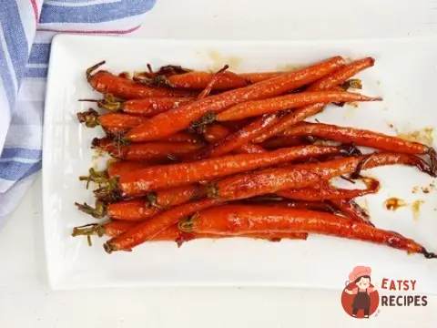 Кисло-солодка печена морква