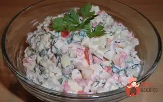 Салат З Квасолею Та Болгарським Перцем