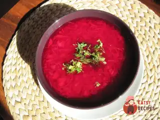 Літній борщ