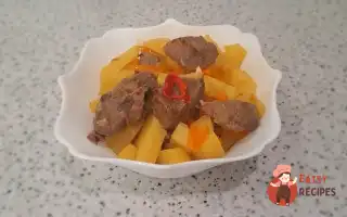 Тушкована Картопля З Яловичиною