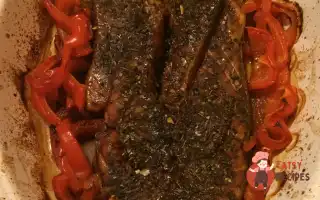 Сьомга, Запечена В Духовці