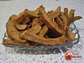 Сухарики з житнього хліба