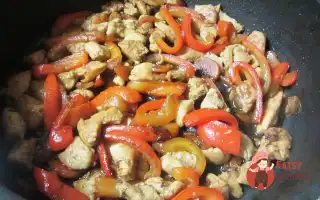 Курка По-Китайськи З Овочами