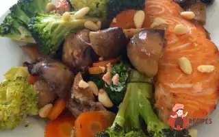 Лосось Теріяки З Овочами