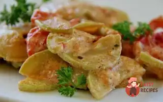 Тушені В Сметані Кабачки З Морквою
