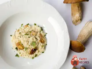 Різотто з білими грибами