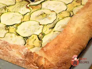 Генуезький пиріг з рикоттою та цукіні