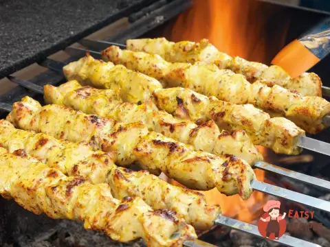 Шашлик з курки на кефірі