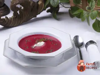 Суп-пюре із запечених буряків