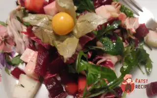 Салат З Козиним Сиром, Манго Та Кедровими Горішками