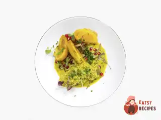 Сациві з курагою та хурмою