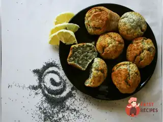 Макові мафіни з лимоном