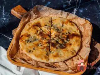 Грецький пиріг з рукколою