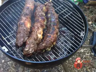 Яловича вирізка на грилі
