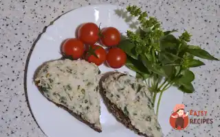 Закусочне Сало Із Зеленим Базиліком