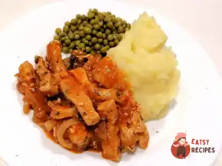 Свинина з пюре